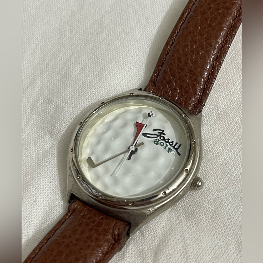 Vintage Fossil Golf Special Edition Watch - Model SE-1021